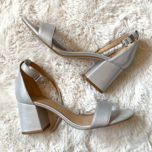 Gianni Bini Silver Heels